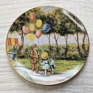 ❄️Vintage 1979 The Balloon Man Calhoun Collector's Society Plate Mint